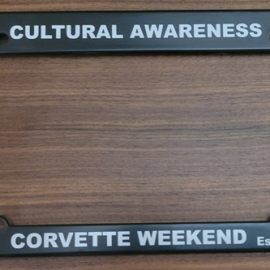 CACW (Black) License Plate Frame